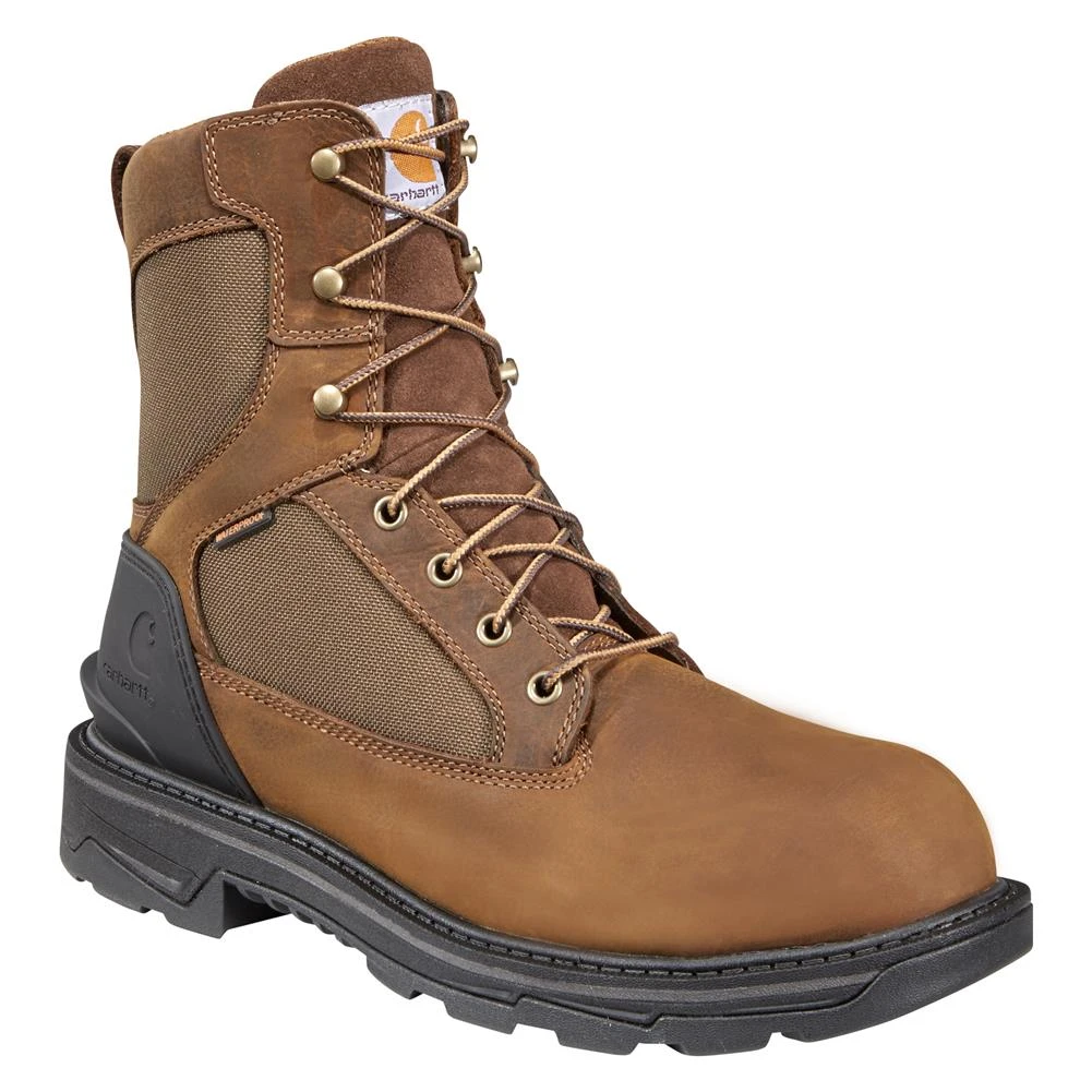 Men's Carhartt 8" Ironwood Alloy Toe Waterproof Boots 1 Men's Carhartt 8" Ironwood Alloy Toe Waterproof Boots