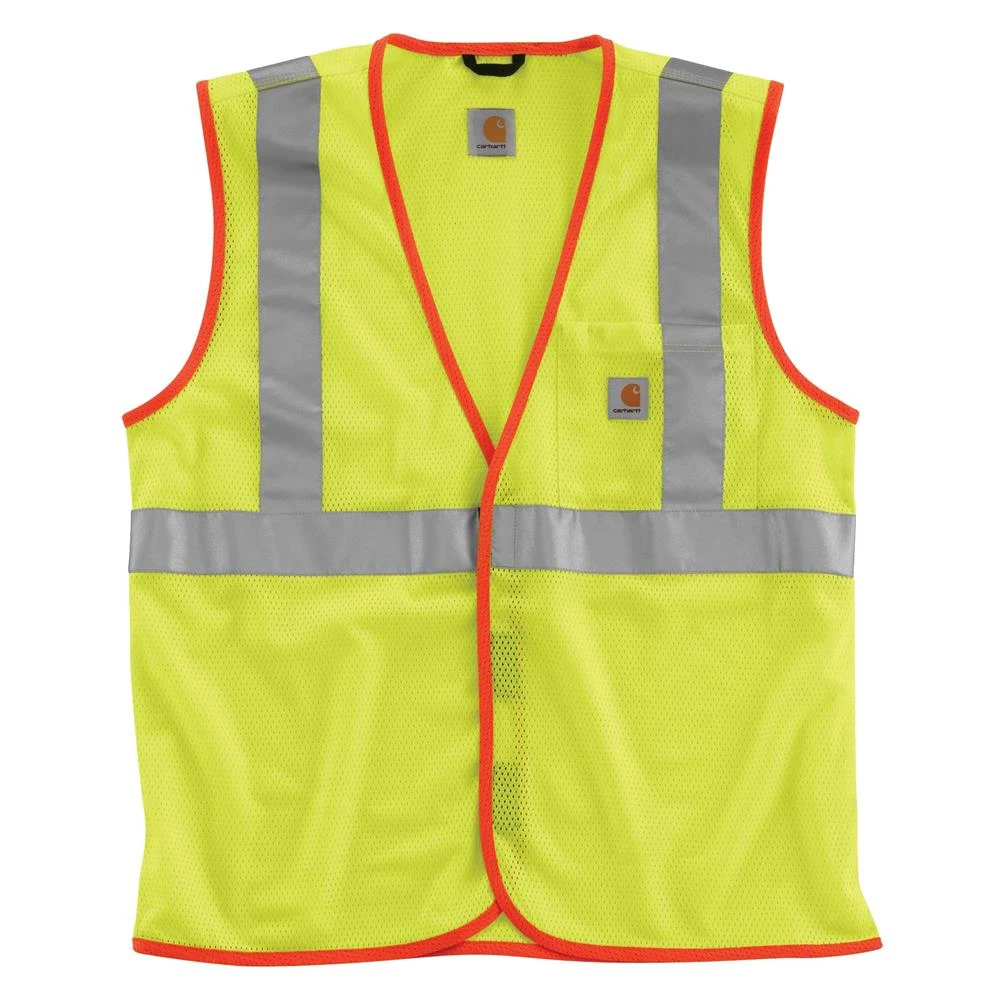 Men's Carhartt Hi-Vis Class 2 Vest 1 Men's Carhartt Hi-Vis Class 2 Vest