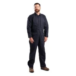 Men's Berne Workwear Heritage Deluxe Unlined Cotton/Poly Blend Twill Coveralls