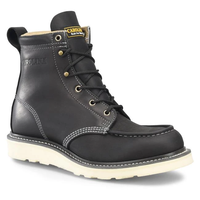 Men's Carolina 6" AMP MX Moc Toe Wedge Work Boots 1 Men's Carolina 6" AMP MX Moc Toe Wedge Work Boots