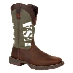 Men's Durango Rebel USA Print Western Boots