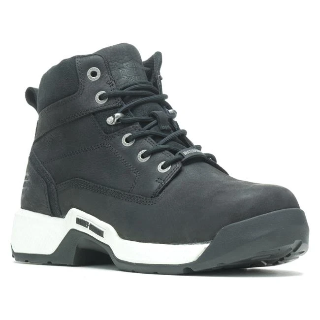 Men's Harley Davidson Footwear Dowden Composite Toe Side-Zip Waterproof Boots 1 Men's Harley Davidson Footwear Dowden Composite Toe Side-Zip Waterproof Boots