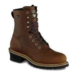 Men's Irish Setter 8" Mesabi Logger Steel Toe Waterproof Boots -Hardwear Hub Sales 0 650 irish setter 8 mesabi logger steel toe waterproof brown