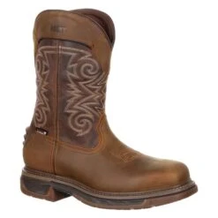 Men's Rocky Iron Skull Composite Toe Waterproof Boots