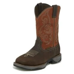 Men's Tony Lama Junction Wellington Steel Toe Waterproof Boots