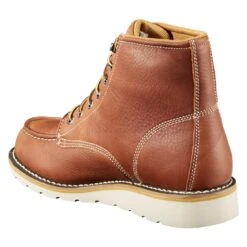 Men's Carhartt 6" Moc Toe Wedge Waterproof Boots -Hardwear Hub Sales 1 1001 carhartt 6 moc toe wedge waterproof soft tan