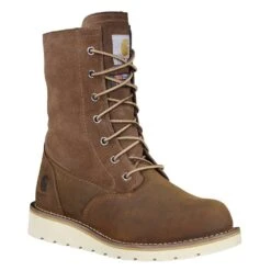 Women's Carhartt 8" Wedge Fold Down Winter 200G Waterproof Boots -Hardwear Hub Sales 1 1001 carhartt 8 wedge fold down winter 200g waterproof boots brown