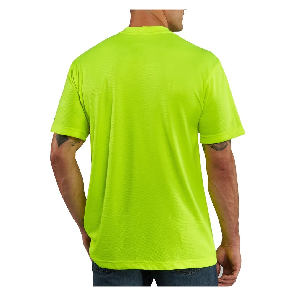 Men's Carhartt Force Hi-Vis Color Enhanced T-Shirt 2 Men's Carhartt Force Hi-Vis Color Enhanced T-Shirt - Image 2