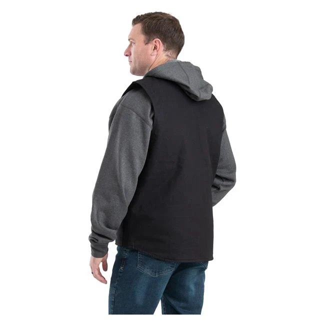 Men's Berne Workwear Duck Workmans Vest - Quilt Lined 9 Men's Berne Workwear Duck Workmans Vest - Quilt Lined - Image 9