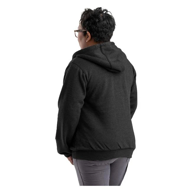 Women's Berne Workwear Insulated Full-Zip Hooded Sweathsirt 4 Women's Berne Workwear Insulated Full-Zip Hooded Sweathsirt - Image 4