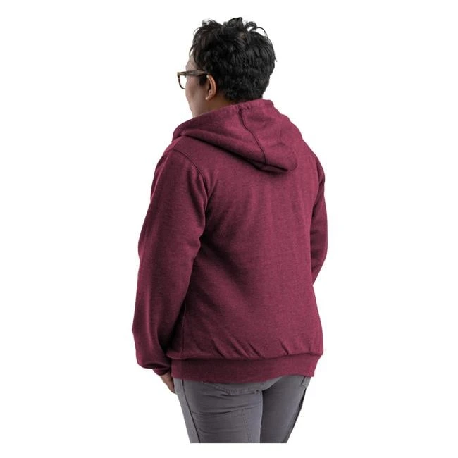 Women's Berne Workwear Insulated Full-Zip Hooded Sweathsirt 2 Women's Berne Workwear Insulated Full-Zip Hooded Sweathsirt - Image 2