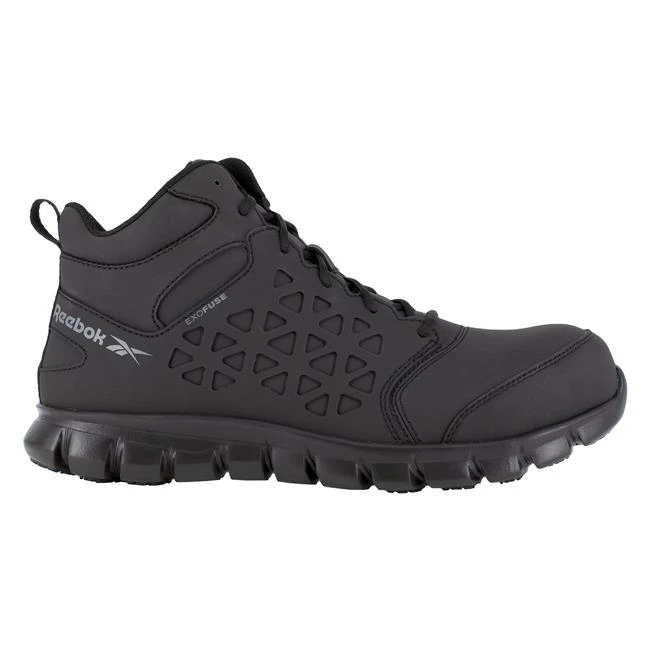 Men's Reebok Sublite Cushion Work Mid Composite Toe Boots 2 Men's Reebok Sublite Cushion Work Mid Composite Toe Boots - Image 2