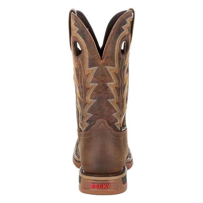 Men's Rocky 11" Long Range Western Waterproof Boots 2 Men's Rocky 11" Long Range Western Waterproof Boots - Image 2