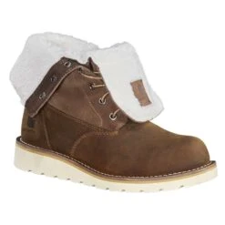 Women's Carhartt 8" Wedge Fold Down Winter 200G Waterproof Boots -Hardwear Hub Sales 2 1001 carhartt 8 wedge fold down winter 200g waterproof boots brown