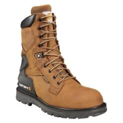 Men's Carhartt 8" Work Steel Toe Waterproof Boots -Hardwear Hub Sales 2 1001 carhartt 8 work steel toe waterproof bison brown