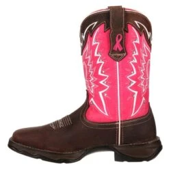 Women's Durango Lady Rebel Pink Ribbon Boots -Hardwear Hub Sales 2 650 durango lady rebel pink ribbon dark brown pink