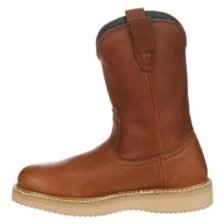 Men's Georgia 10" Wedge Wellington Pull-On Boots -Hardwear Hub Sales 2 650 georgia 10 wedge wellington pull on barracuda gold