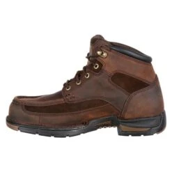 Men's Georgia 6" Athens Work Moc Toe Waterproof Boots -Hardwear Hub Sales 2 650 georgia 6 athens work moc toe waterproof brown