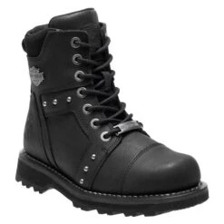 Women's Harley Davidson Oakleigh Side-Zip Boots -Hardwear Hub Sales 2 650 harley davidson oakleigh black