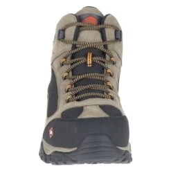 Men's Merrell Work Moab Onset Mid Composite Toe Waterproof Boots -Hardwear Hub Sales 2 650 merrell work moab onset mid composite toe waterproof boots walnut