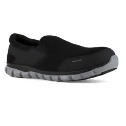 Men's Reebok Sublite Cushion Work Slip-On Alloy Toe SR 8 Men's Reebok Sublite Cushion Work Slip-On Alloy Toe SR -Hardwear Hub Sales 2 650 reebok sublite cushion work slip on alloy toe sr black