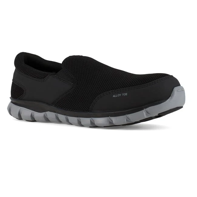 Men's Reebok Sublite Cushion Work Slip-On Alloy Toe SR 3 Men's Reebok Sublite Cushion Work Slip-On Alloy Toe SR - Image 3