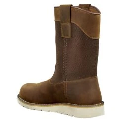 Men's Carhartt 10" Wellington Wedge Steel Toe Waterproof Boots -Hardwear Hub Sales 3 1001 carhartt 10 wellington wedge steel toe waterproof boots brown