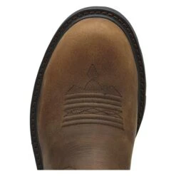Men's Ariat 10" Groundbreaker Pull-On Steel Toe Boots -Hardwear Hub Sales 3 650 ariat 10 groundbreaker pull on steel toe brown