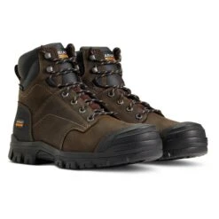 Men's Ariat 6" Treadfast Waterproof Boots -Hardwear Hub Sales 3 650 ariat 6 treadfast waterproof boots dark brown1