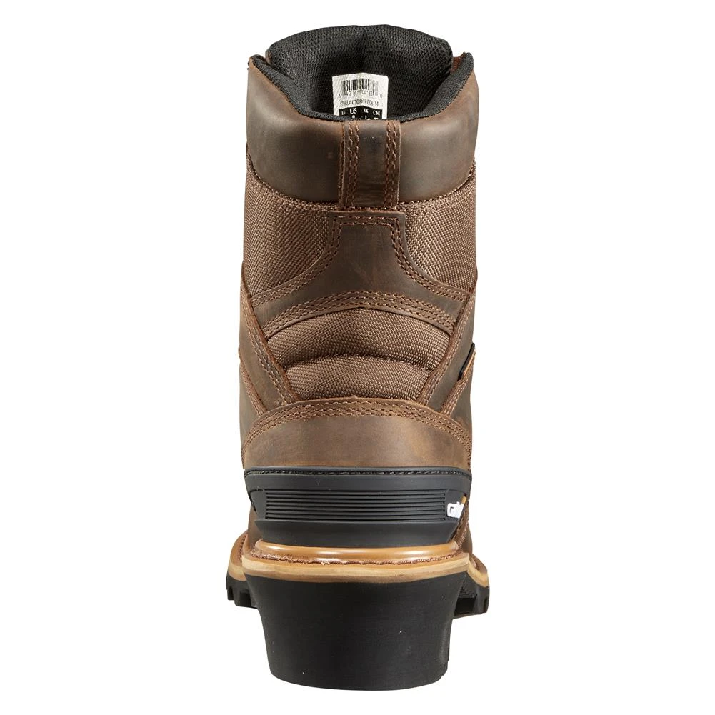 Men's Carhartt 8" Logger Composite Toe IN Waterproof Boots 5 Men's Carhartt 8" Logger Composite Toe IN Waterproof Boots - Image 5