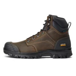 Men's Ariat 6" Treadfast Waterproof Boots -Hardwear Hub Sales 4 650 ariat 6 treadfast waterproof boots dark brown1