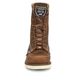 Men's Carolina 8" Domestic Moc Toe Wedge Boots -Hardwear Hub Sales 4 650 carolina 8 domestic moc toe wedge boots dark brown