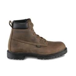 Men's Irish Setter 6" Hopkins Leather Alloy Toe Waterproof Boots -Hardwear Hub Sales 4 650 irish setter 6 hopkins leather alloy toe waterproof boots brown