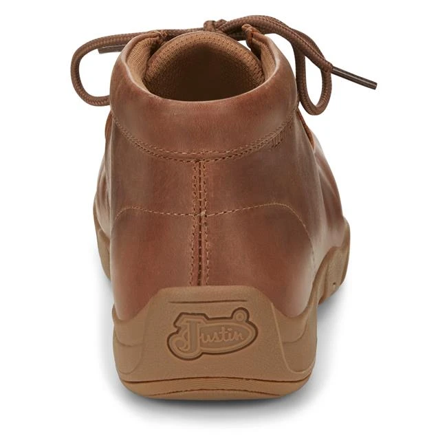 Men's Justin Original Work Boots 4" Round Mocc Alloy Toe 5 Men's Justin Original Work Boots 4" Round Mocc Alloy Toe - Image 5