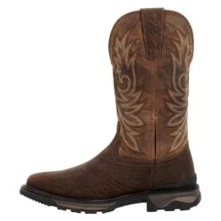 Men's Rocky Carbon 6 Pull On Western Boots -Hardwear Hub Sales 4 650 rocky carbon 6 pull on western boots dark brown