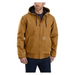 Men's Carhartt Washed Duck Insulated Active Jac -Hardwear Hub Sales 5 1001 carhartt washed duck insulated active jac carhartt brown