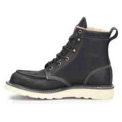 Men's Carolina 6" AMP MX Moc Toe Wedge Work Boots 12 Men's Carolina 6" AMP MX Moc Toe Wedge Work Boots -Hardwear Hub Sales 5 650 carolina 6 amp mx moc toe wedge work boots black