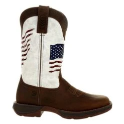 Women's Durango Lady Rebel Distressed Flag Embroidery Western Boots -Hardwear Hub Sales 5 650 durango lady rebel distressed flag embroidery western boots bay brown white