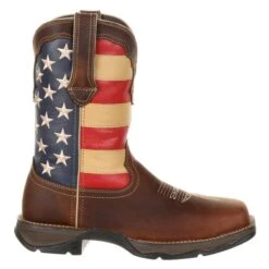 Women's Durango Lady Rebel Steel Toe Patriotic Flag Work Boots -Hardwear Hub Sales 5 650 durango lady rebel steel toe patriotic flag work boots brown union flag