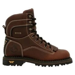 Women's Georgia Amp LT Logger Waterproof Boots -Hardwear Hub Sales 5 650 georgia amp lt logger waterproof boots brown