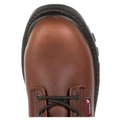 Men's Rocky 6" Rams Horn Work Waterproof Boots -Hardwear Hub Sales 6 650 rocky 6 rams horn work waterproof dark brown