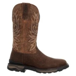 Men's Rocky Carbon 6 Pull On Western Boots -Hardwear Hub Sales 6 650 rocky carbon 6 pull on western boots dark brown