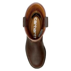 Men's Carhartt 10" Wellington Wedge Steel Toe Waterproof Boots -Hardwear Hub Sales 7 1001 carhartt 10 wellington wedge steel toe waterproof boots dark brown nicotine