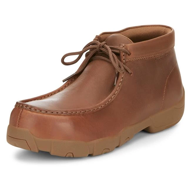 Men's Justin Original Work Boots 4" Round Mocc Alloy Toe 8 Men's Justin Original Work Boots 4" Round Mocc Alloy Toe - Image 8