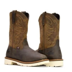 Men's Thorogood American Heritage Square Toe Wellington Boots -Hardwear Hub Sales 7 650 thorogood american heritage square toe wellington boots crazyhorse