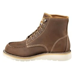 Men's Carhartt 6" Moc Toe Wedge Waterproof Boots -Hardwear Hub Sales 8 1001 carhartt 6 moc toe wedge waterproof dark bison brow