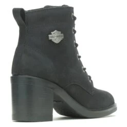 Women's Harley Davidson Footwear Corby Lace Side-Zip Boots -Hardwear Hub Sales 8 650 harley davidson footwear corby lace side zip boots black