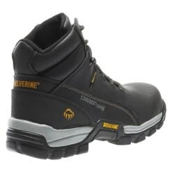 Men's Wolverine 6" Tarmac Composite Toe Waterproof Boots -Hardwear Hub Sales 8 650 wolverine 6 tarmac composite toe waterproof black
