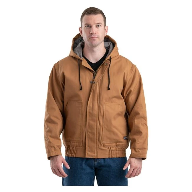 Hardwear Hub Sales -Hardwear Hub Sales 0 650 berne workwear flame resistant duck hooded jacket brown